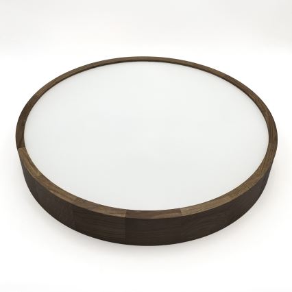 Brilagi - LED Stropné svietidlo CARVALHO 4xE27/60W/230V orech Ø 57,5 cm