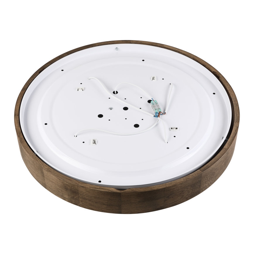 Brilagi - LED Stropné svietidlo CARVALHO 4xE27/60W/230V orech Ø 57,5 cm