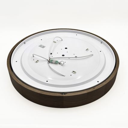 Brilagi - LED Stropné svietidlo CARVALHO 4xE27/60W/230V orech Ø 57,5 cm