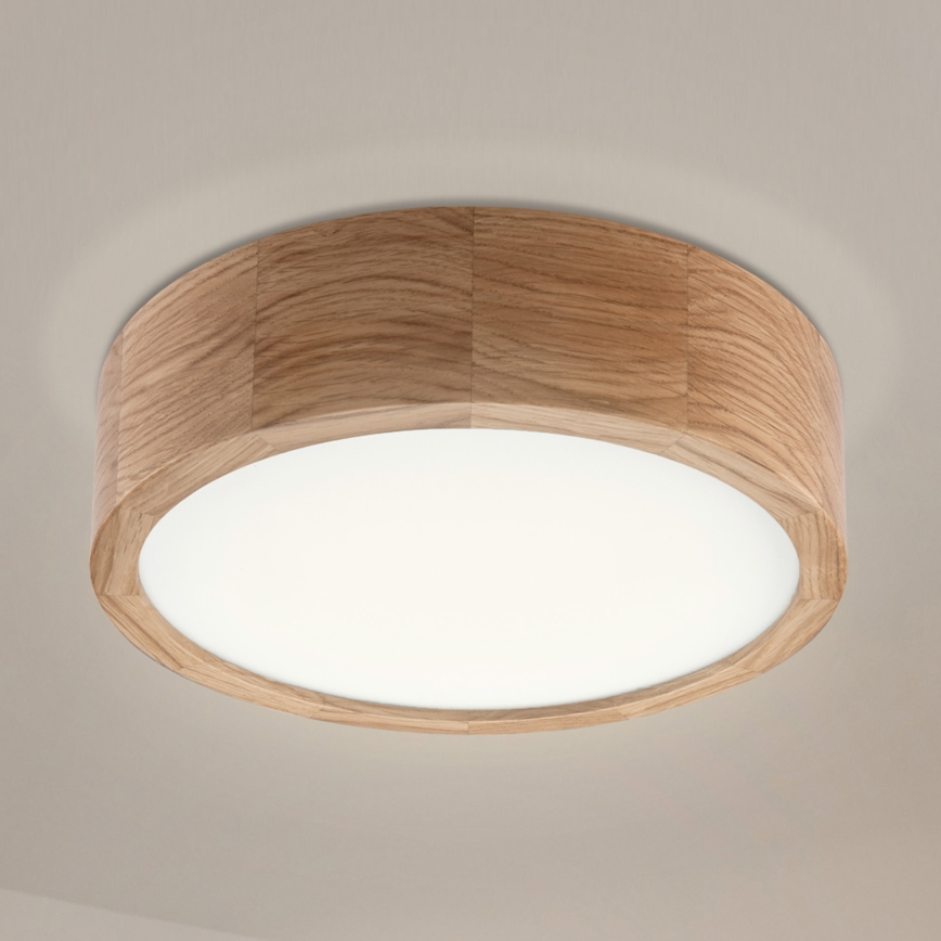 Brilagi - LED stropné svietidlo CARVALHO LED/20W/230V dub priemer 27,5 cm
