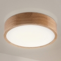 Brilagi - LED stropné svietidlo CARVALHO LED/36W/230V dub, priemer 37,5 cm
