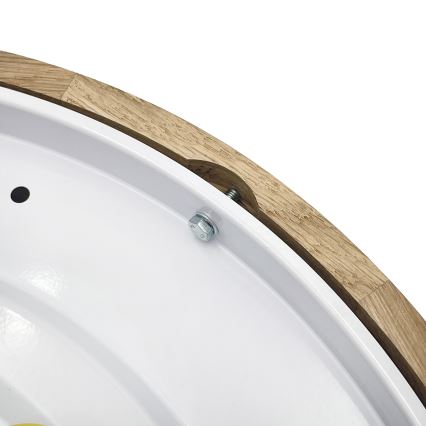 Brilagi - LED stropné svietidlo CARVALHO LED/36W/230V dub, priemer 37,5 cm