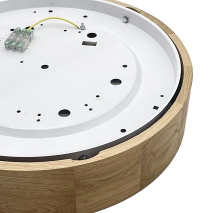 Brilagi - LED stropné svietidlo CARVALHO LED/36W/230V dub, priemer 37,5 cm