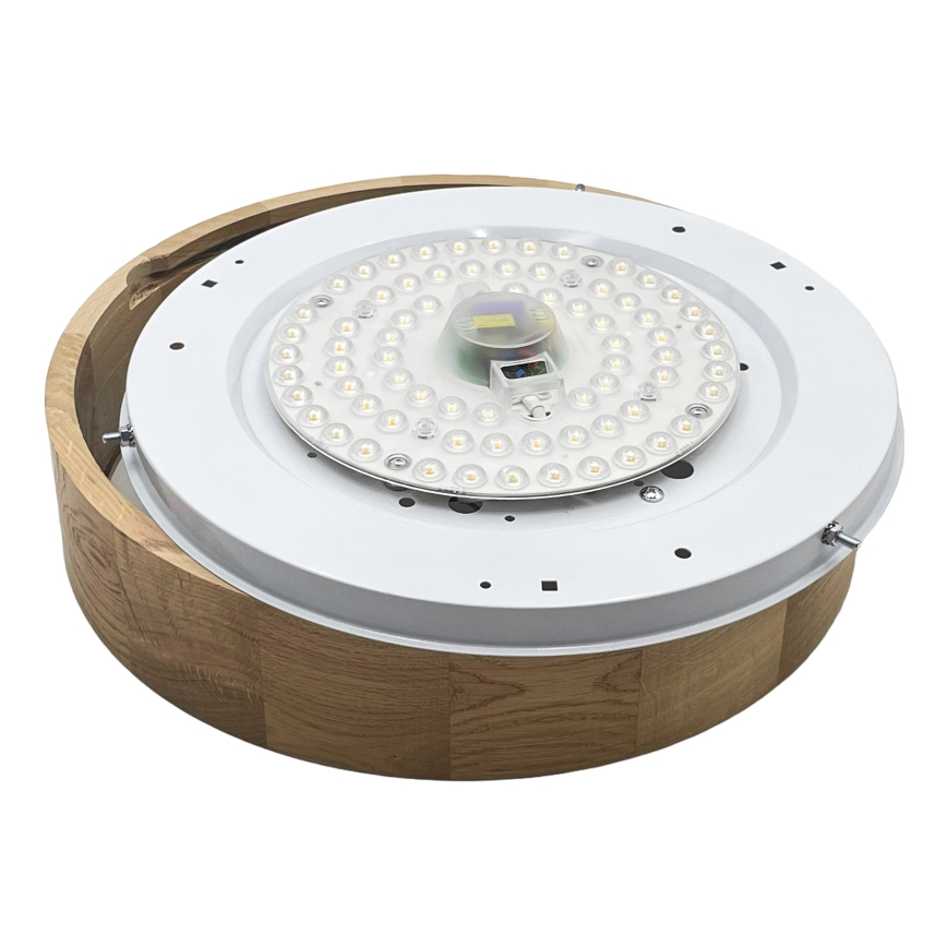 Brilagi - LED stropné svietidlo CARVALHO LED/36W/230V dub, priemer 37,5 cm
