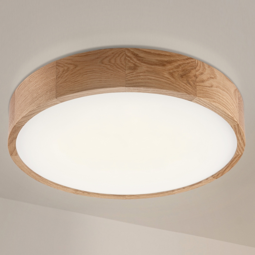 Brilagi - LED stropné svietidlo CARVALHO LED/36W/230V, dubové, pr. 47,5 cm