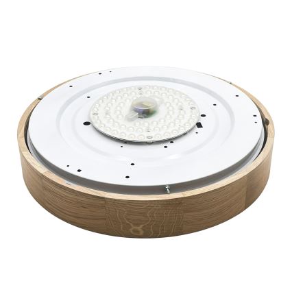 Brilagi - LED stropné svietidlo CARVALHO LED/36W/230V, dubové, pr. 47,5 cm