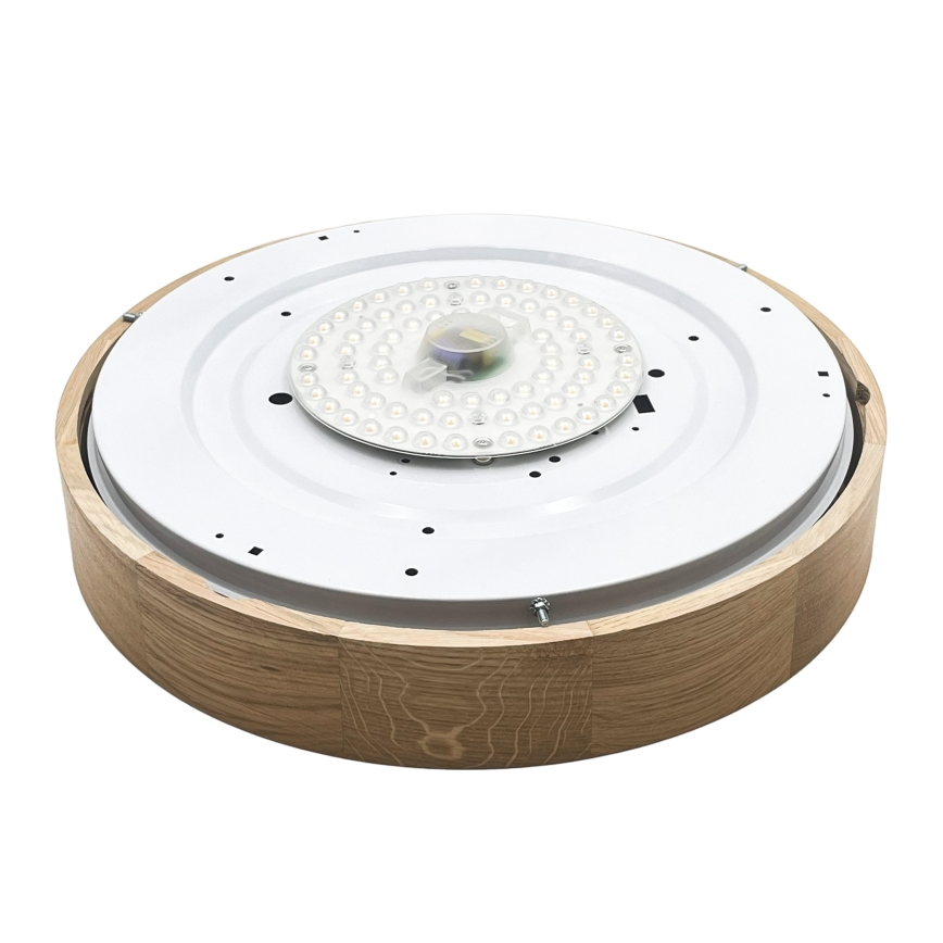 Brilagi - LED stropné svietidlo CARVALHO LED/36W/230V, dubové, pr. 47,5 cm