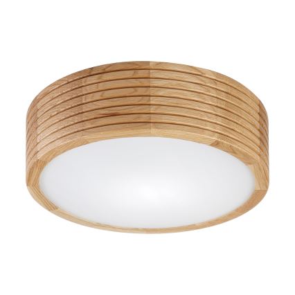 Brilagi - LED stropné svietidlo CARVALHO MODERN 1xE27/60W/230V priemer 27,5 cm dub