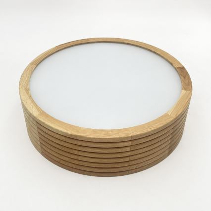 Brilagi - LED stropné svietidlo CARVALHO MODERN 1xE27/60W/230V priemer 27,5 cm dub