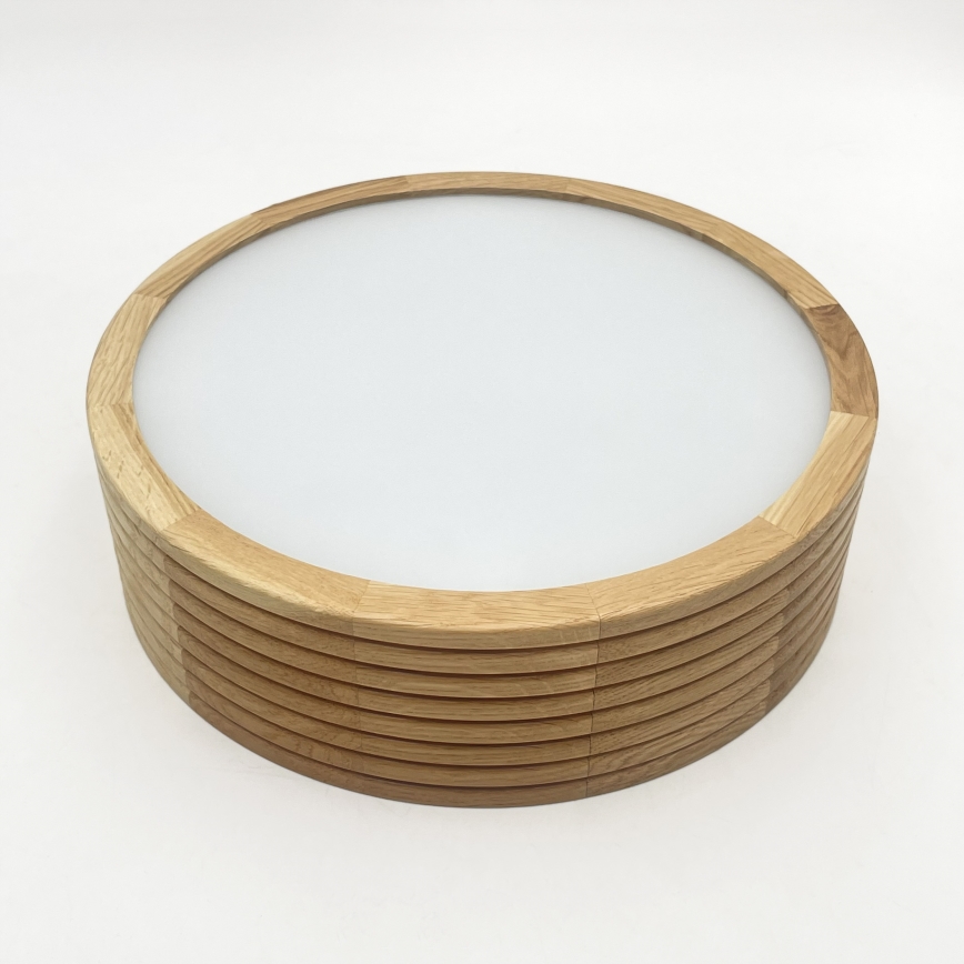 Brilagi - LED stropné svietidlo CARVALHO MODERN 1xE27/60W/230V priemer 27,5 cm dub