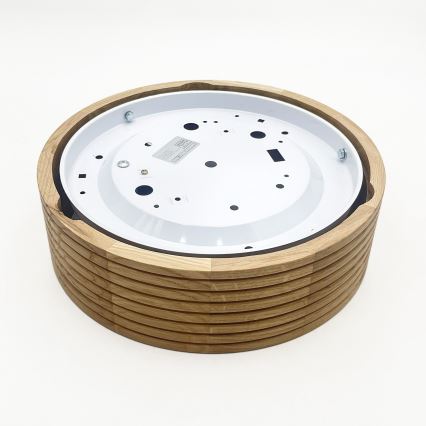 Brilagi - LED stropné svietidlo CARVALHO MODERN 1xE27/60W/230V priemer 27,5 cm dub
