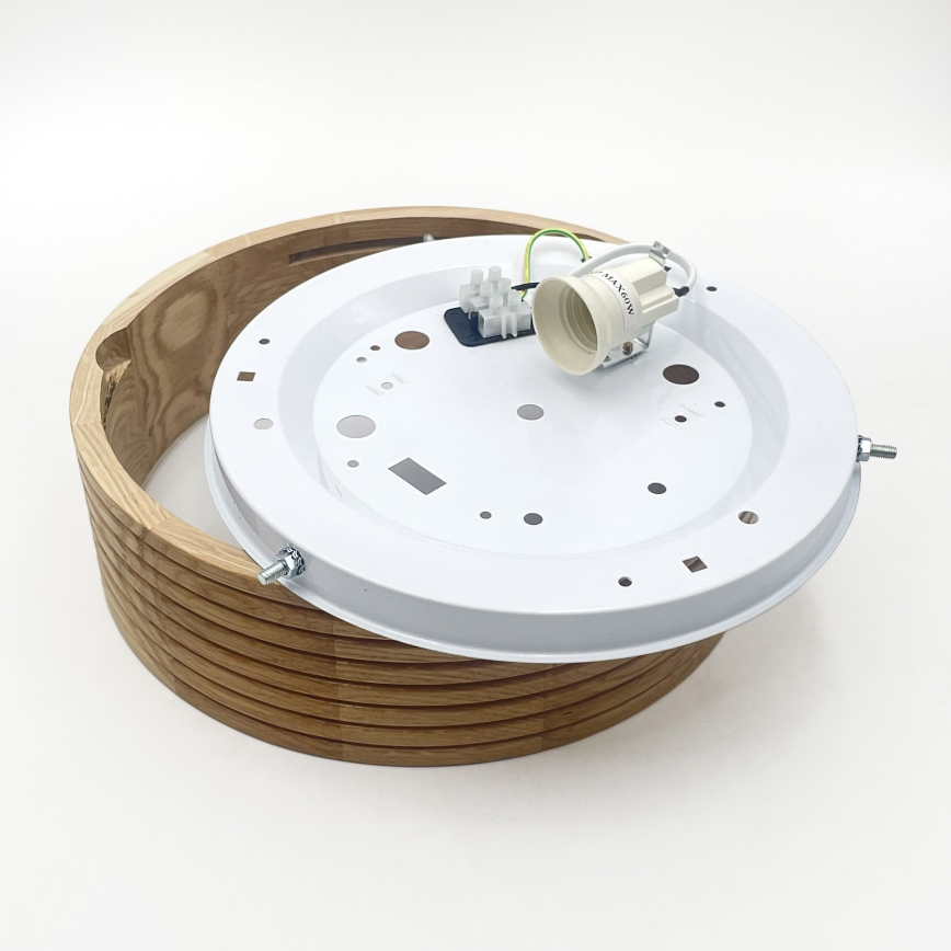 Brilagi - LED stropné svietidlo CARVALHO MODERN 1xE27/60W/230V priemer 27,5 cm dub