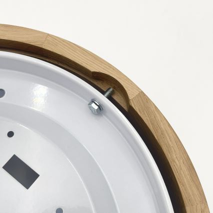 Brilagi - LED stropné svietidlo CARVALHO MODERN 1xE27/60W/230V priemer 27,5 cm dub