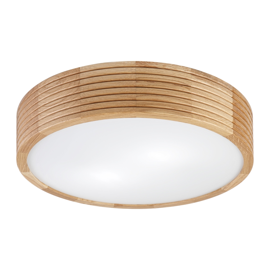 Brilagi - LED stropné svietidlo CARVALHO MODERN 2xE27/60W/230V priemer 37,5 cm dub