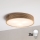 Brilagi - LED stropné svietidlo CARVALHO MODERN 3xE27/60W/230V pr. 47,5 cm dub