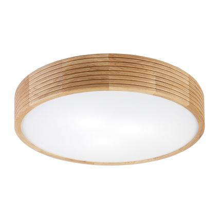 Brilagi - LED stropné svietidlo CARVALHO MODERN 3xE27/60W/230V pr. 47,5 cm dub
