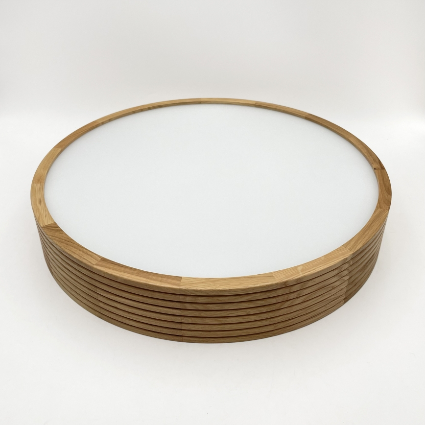 Brilagi - LED stropné svietidlo CARVALHO MODERN 3xE27/60W/230V pr. 47,5 cm dub