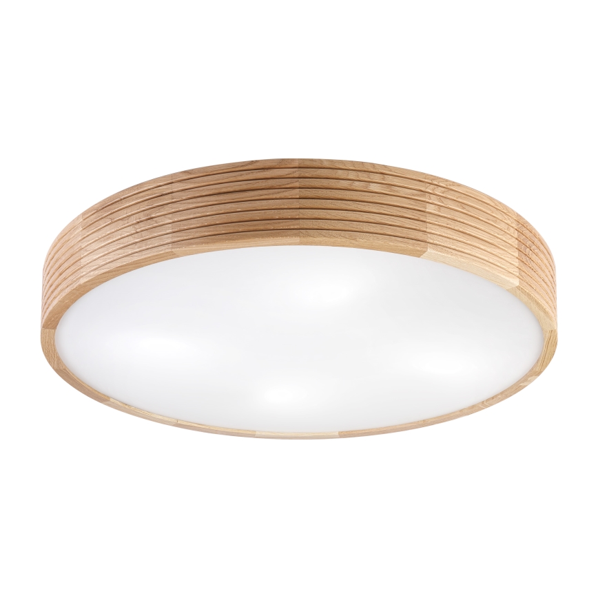 Brilagi - LED Stropné svietidlo CARVALHO MODERN 4xE27/60W/230V dub pr. 57,5 cm