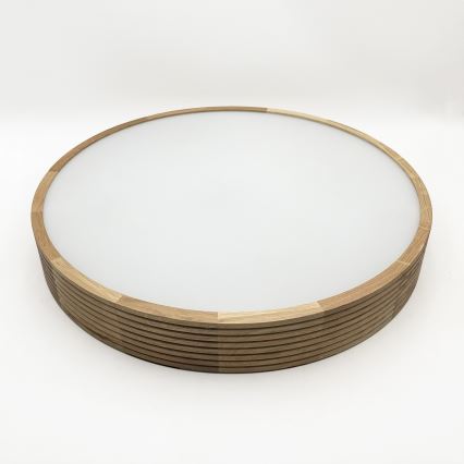 Brilagi - LED Stropné svietidlo CARVALHO MODERN 4xE27/60W/230V dub pr. 57,5 cm