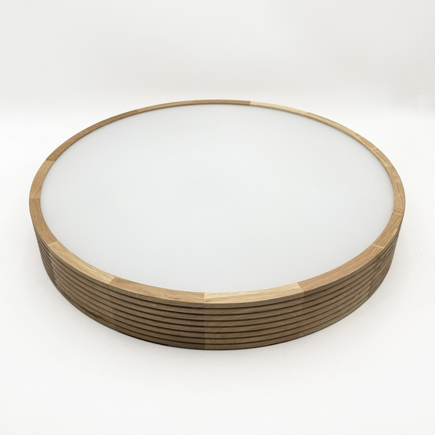 Brilagi - LED Stropné svietidlo CARVALHO MODERN 4xE27/60W/230V dub pr. 57,5 cm