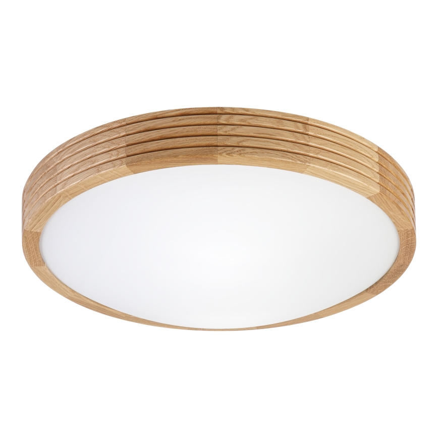 Brilagi - LED stropné svietidlo CARVALHO MODERN SLIM 2xE27/60W/230V pr. 37,5 cm dub