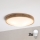 Brilagi - LED stropné svietidlo CARVALHO MODERN SLIM 3xE27/60W/230V priemer 47,5 cm dub
