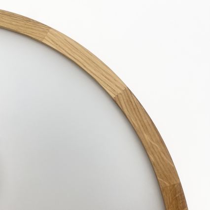 Brilagi - LED stropné svietidlo CARVALHO MODERN SLIM 3xE27/60W/230V priemer 47,5 cm dub