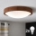 Brilagi - LED stropné svietidlo CARVALHO SLIM 2xE27/15W/230V dub čerešňa pr. 37 cm