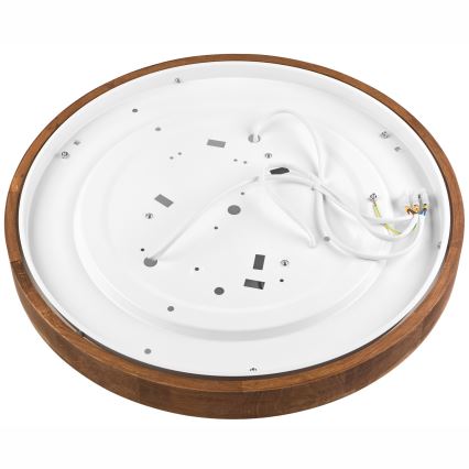 Brilagi - LED Stropné svietidlo CARVALHO SLIM 3xE27/15W/230V dub čerešňa pr. 47 cm