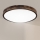 Brilagi - LED stropné svietidlo CARVALHO SLIM SMOKEY LED/36W/230V dub pr. 47,5 cm