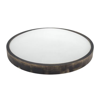 Brilagi - LED stropné svietidlo CARVALHO SLIM SMOKEY LED/36W/230V dub pr. 47,5 cm