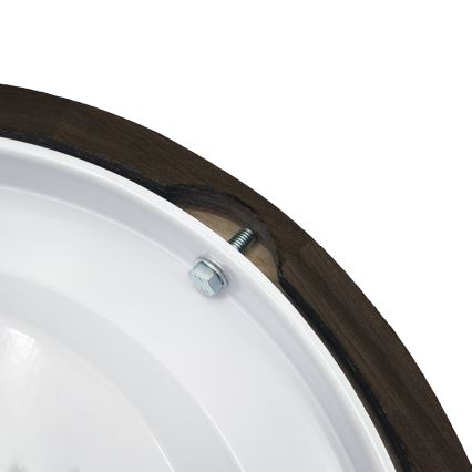 Brilagi - LED Stropné svietidlo CARVALHO SMOKEY LED/20W/230V dub pr. 27,5 cm