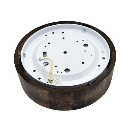 Brilagi - LED Stropné svietidlo CARVALHO SMOKEY LED/20W/230V dub pr. 27,5 cm