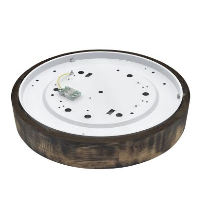 Brilagi - LED stropné svietidlo CARVALHO SMOKEY LED/36W/230V dub priemer 47,5 cm