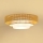 Brilagi - LED Stropné svietidlo CEDAR LUNETA LED/26W/230V béžová/hnedá/krémová