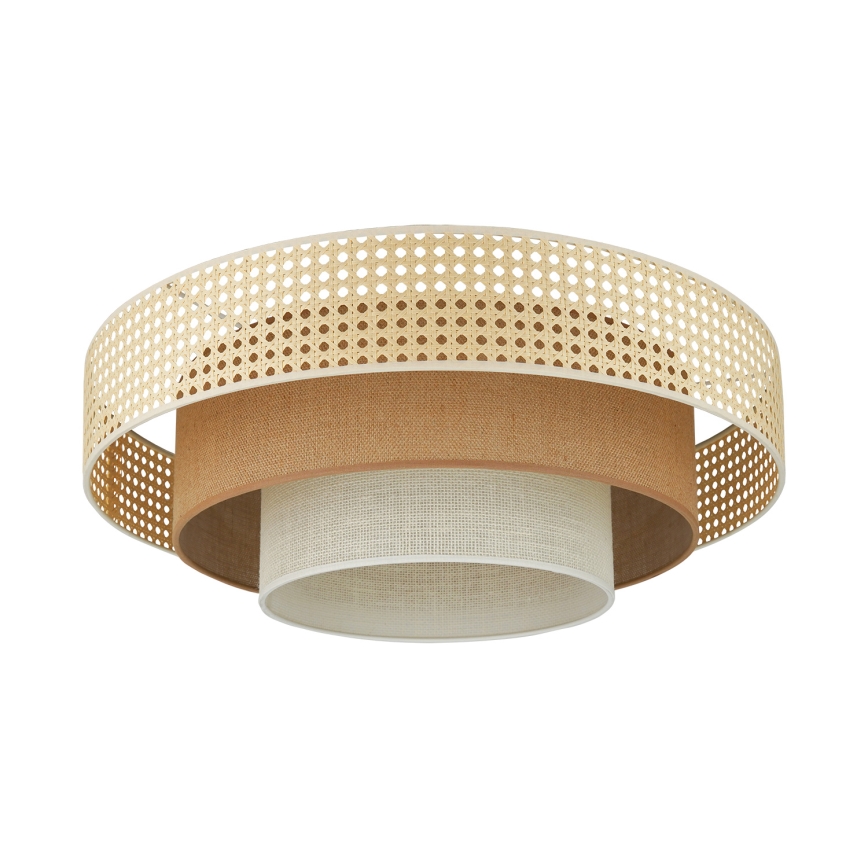Brilagi - LED Stropné svietidlo CEDAR LUNETA LED/26W/230V béžová/hnedá/krémová