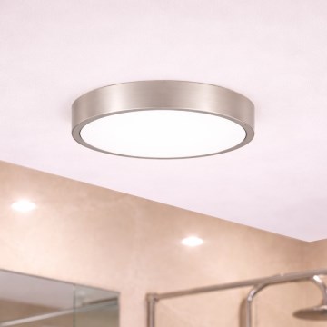 Brilagi - LED stropné svietidlo do kúpeľne POOL LED/24W/230V 3000/4000/5500K pr. 30 cm IP54 matný chróm