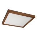 Brilagi - LED Stropné svietidlo do kúpeľne WOODY FRAME LED/40W/230V 60x60 cm IP44 dub čerešňa