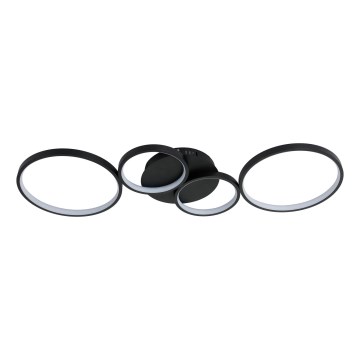 Brilagi - LED stropné svietidlo ECHO LED/40W/230V 4000K 32x90 cm čierna