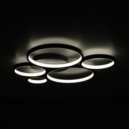 BRILAGI - LED stropné svietidlo ECHO LED/60W/230V 4000K 50x57 cm čierne