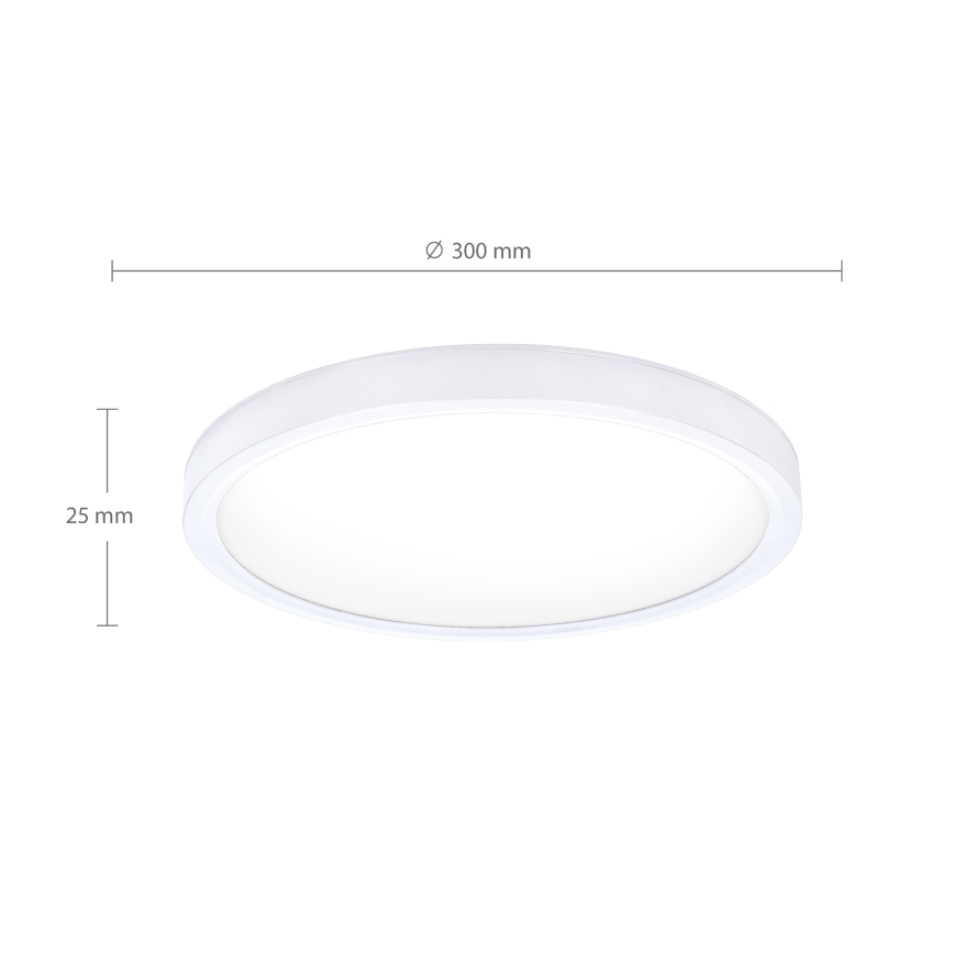 Brilagi - LED Stropné svietidlo ESTELA LED/18W/230V biela