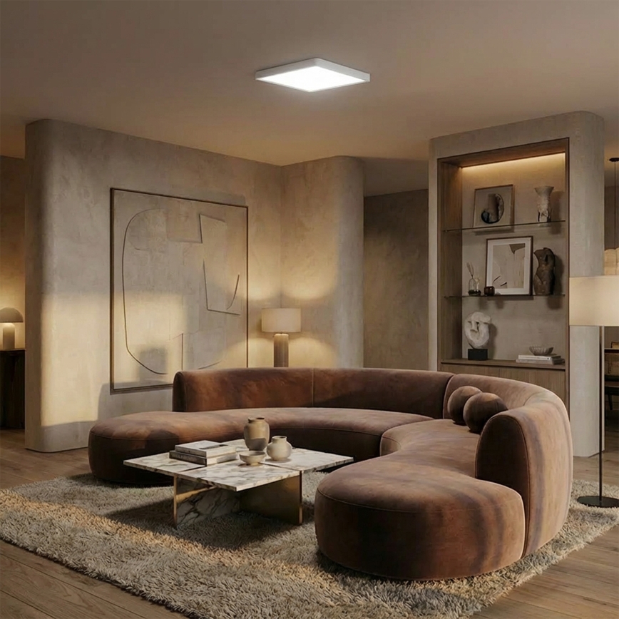 Brilagi - LED Stropné svietidlo ESTELA SQUARE LED/24W/230V 31x31 cm biela