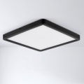 Brilagi - LED stropné svietidlo ESTELA SQUARE LED/24W/230V 31x31 cm čierna