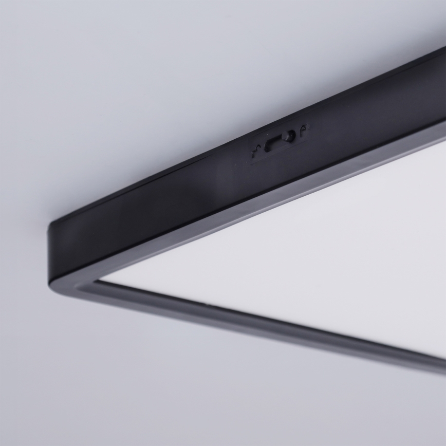 Brilagi - LED stropné svietidlo ESTELA SQUARE LED/24W/230V 31x31 cm čierna