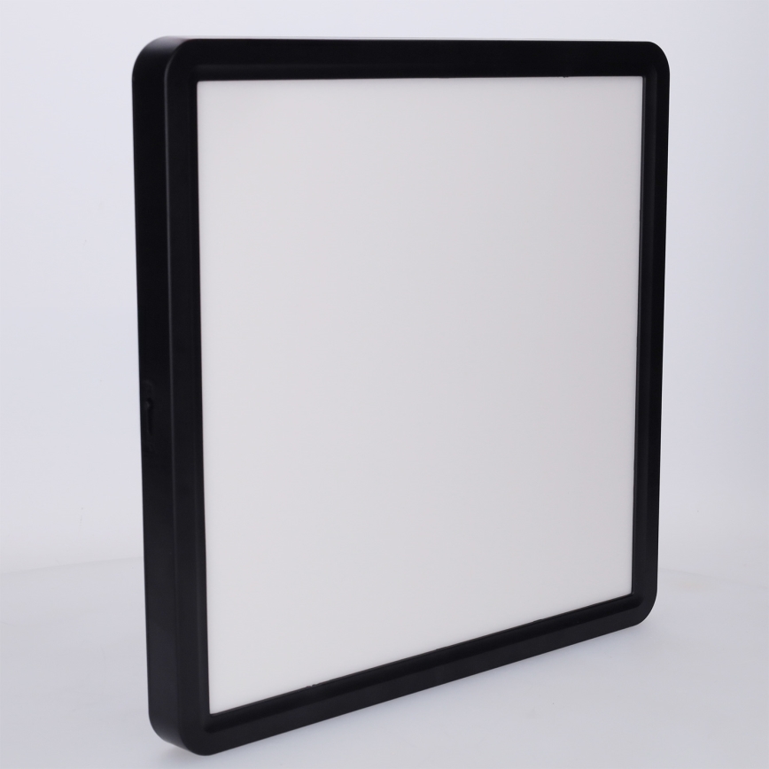 Brilagi - LED stropné svietidlo ESTELA SQUARE LED/24W/230V 31x31 cm čierna