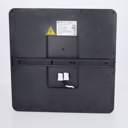 Brilagi - LED stropné svietidlo ESTELA SQUARE LED/24W/230V 31x31 cm čierna