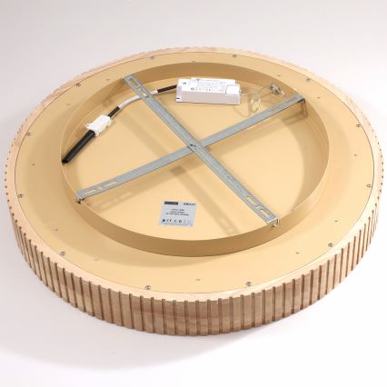 Brilagi - LED drevené stropné svietidlo FALCON WOOD MODERN LED/40W/230V 3000/4000/6000K priemer 60 cm