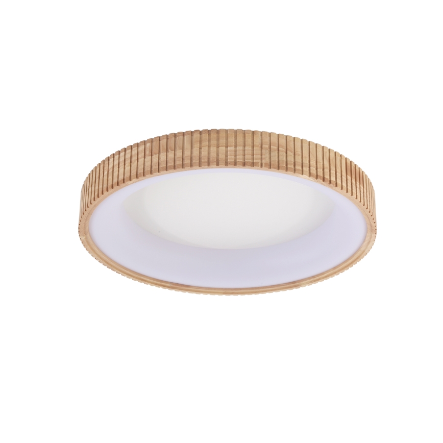 Brilagi - LED stropné svietidlo FALCON WOOD MODERN LED/40W/230V 3000/4000/6000K pr. 60 cm drevo