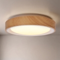 BRILAGI - LED Stropné svietidlo FLOCO LED/24W/230V pr. 30 cm dekor dreva/biela