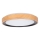Brilagi - LED stropné svietidlo FLOCO LED/24W/230V priemer 30 cm dekor dreva/čierna